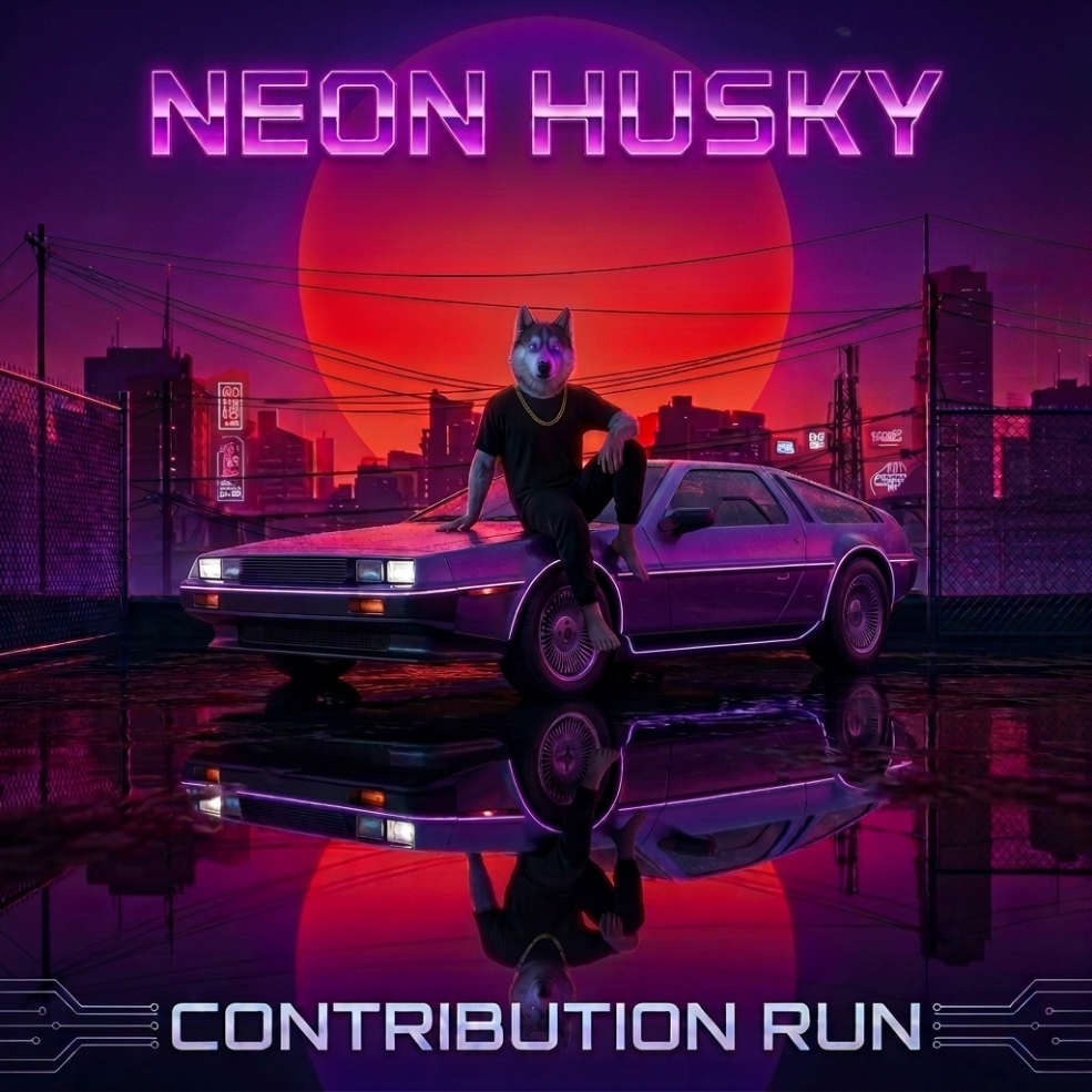 Neon Husky — Contribution Run album cover